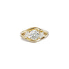 Custom Heirloom Round and Marquise Engagement Ring