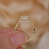 Custom Round Split Shank Solitaire
