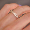 Custom Tapered Baguette Eternity Band