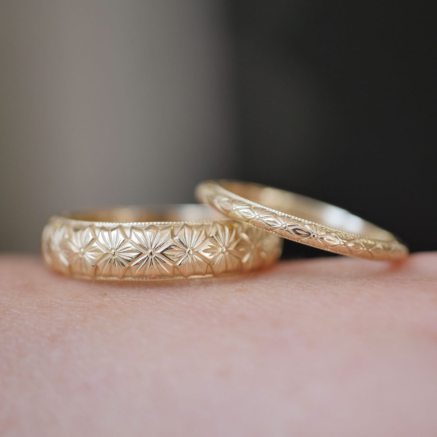 Delicate Deco Floral Band