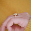 Florentine Moissanite & Diamond Ring