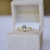 Ice Blue Lozenge Garden Party Ring