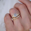 Ice Blue Lozenge Garden Party Ring