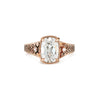 Nightbloom Antique Cushion Cut Diamond Ring