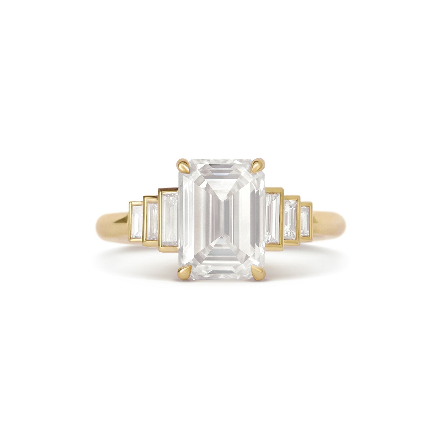 Mirror Diamond Ring