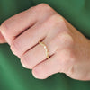 Edwardian Contour Round Diamond Band