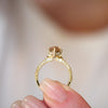 Starfall Champagne Marquise Diamond Ring