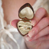 Moonflower Round Champagne Diamond Ring
