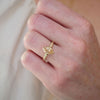 Starfall Champagne Marquise Diamond Ring