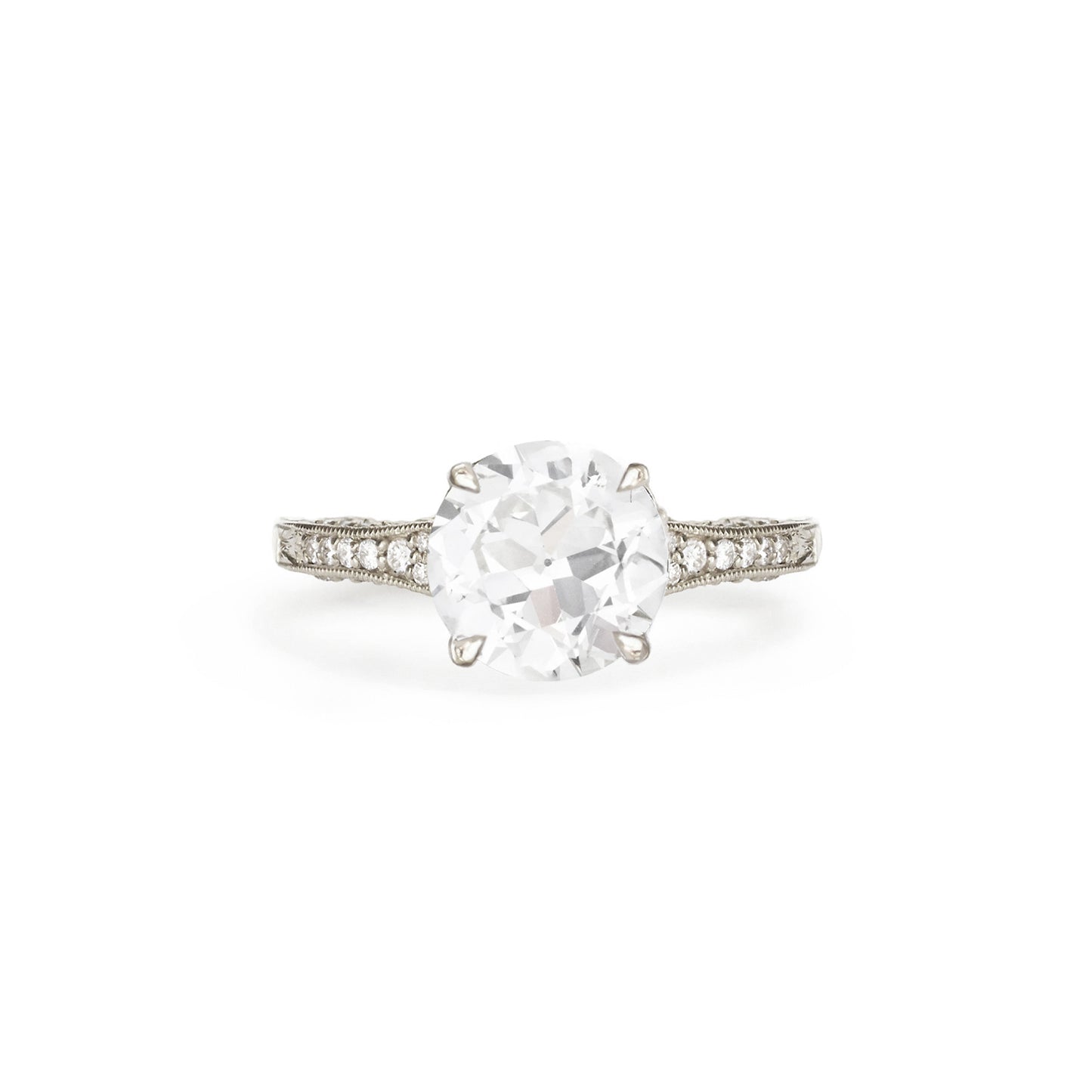 Starfall Old European Cut Diamond Ring