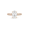 Starfall Oval Cut Diamond Ring