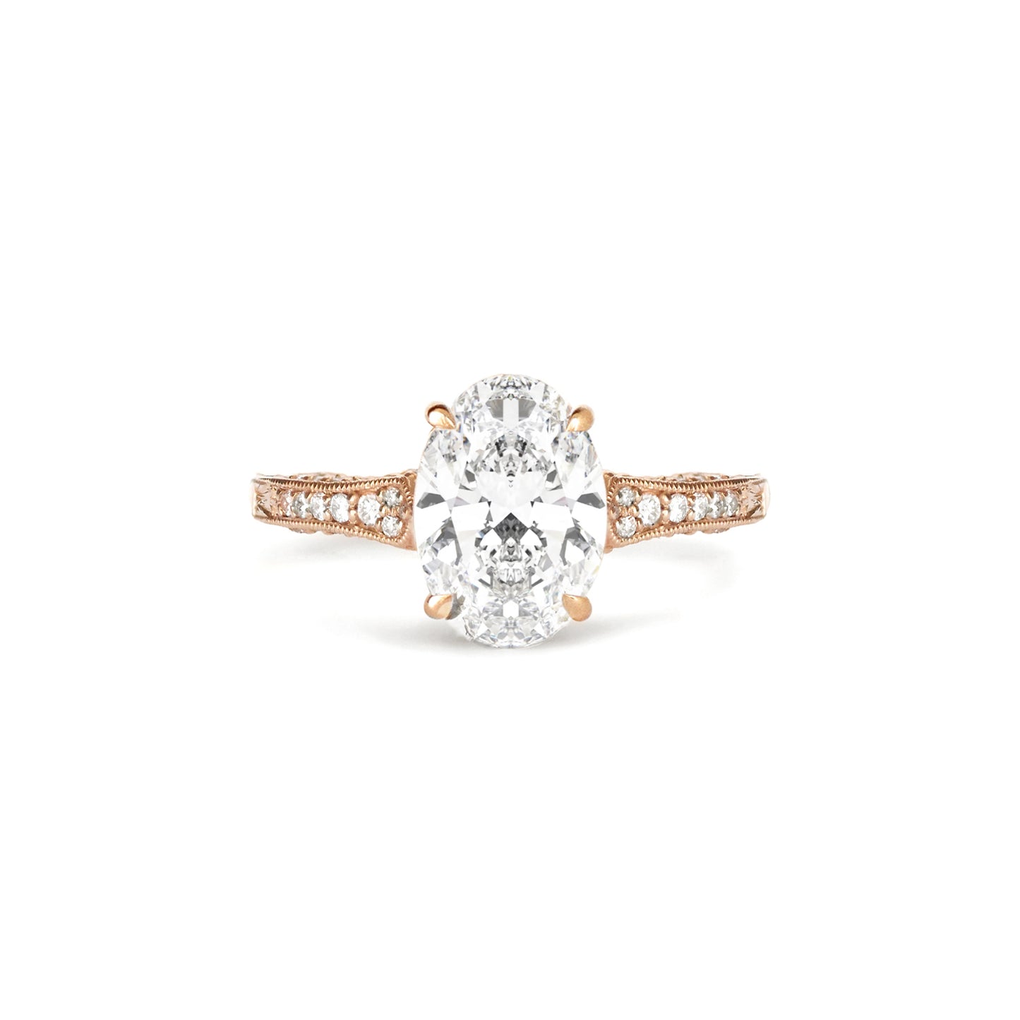 Starfall Oval Cut Diamond Ring