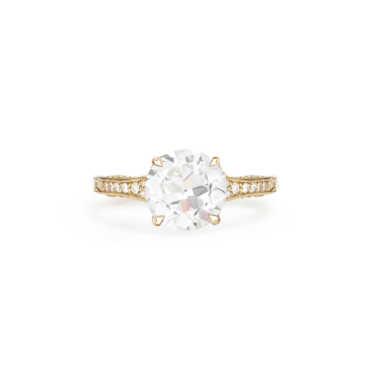 Starfall Old European Cut Diamond Ring