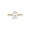 Starfall Oval Cut Diamond Ring