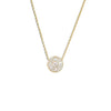 Round Shape Brilliant Cut Diamond Mosaic Pendant
