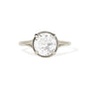 Split Shank Old European Cut Diamond Solitaire
