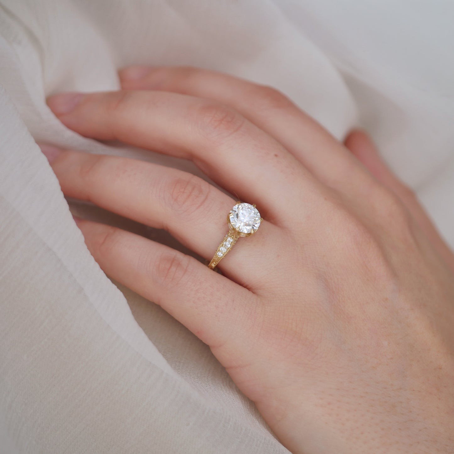 Starling Old European Cut Diamond Ring