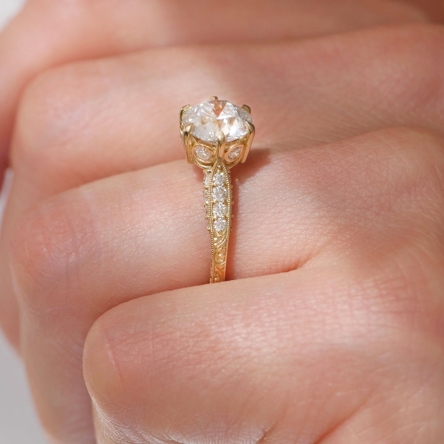 Starling Old European Cut Diamond Ring