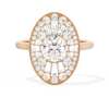 Oval Ballerina Round Center 1.00 ctw.