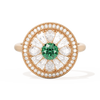 Pear & Baguette Round with Halo