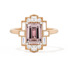 Rectangular Deco with 8x6 Emerald Cut
