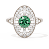 Oval Ballerina Round Center 1.00 ctw.