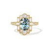2.07 Oval Blue Green Sapphire