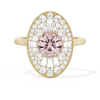 Oval Ballerina Round Center 1.00 ctw.