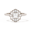 Square Deco with Asscher Cut