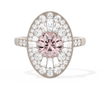 Oval Ballerina Round Center 1.00 ctw.