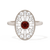 Oval Ballerina Round Center 0.35 ctw