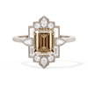 Pear Deco with 8x6 Emerald Cut