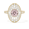 Oval Ballerina Round Center 1.00 ctw.