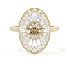 Oval Ballerina Round Center 1.00 ctw.