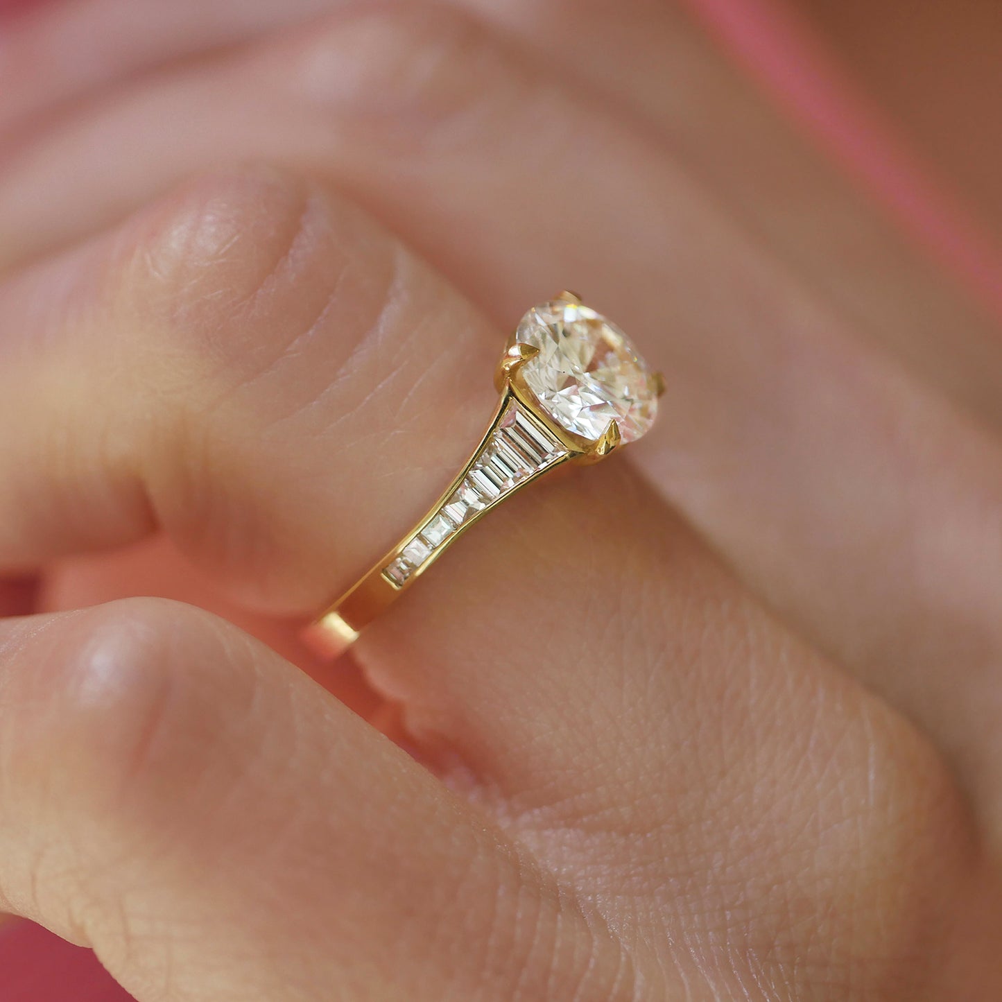 Soleil Diamond Ring