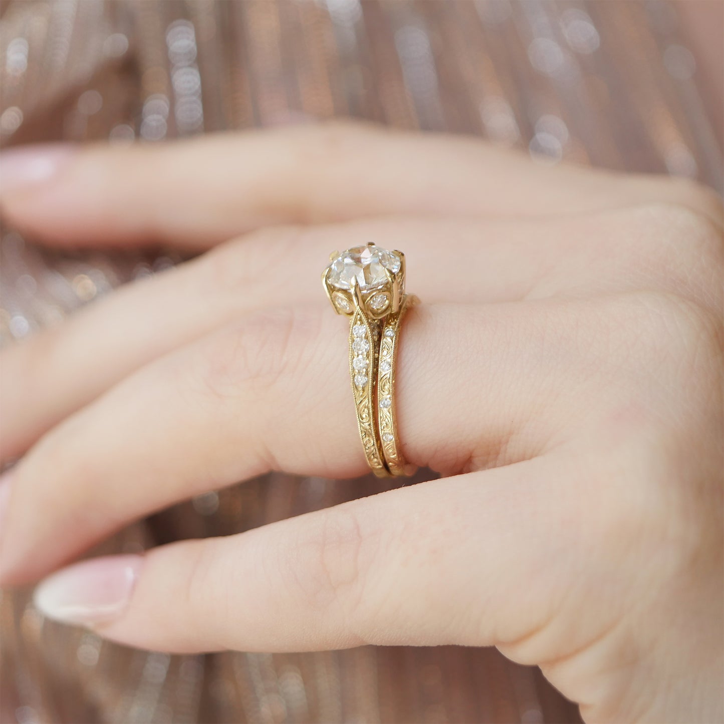 Starling Old European Cut Diamond Ring