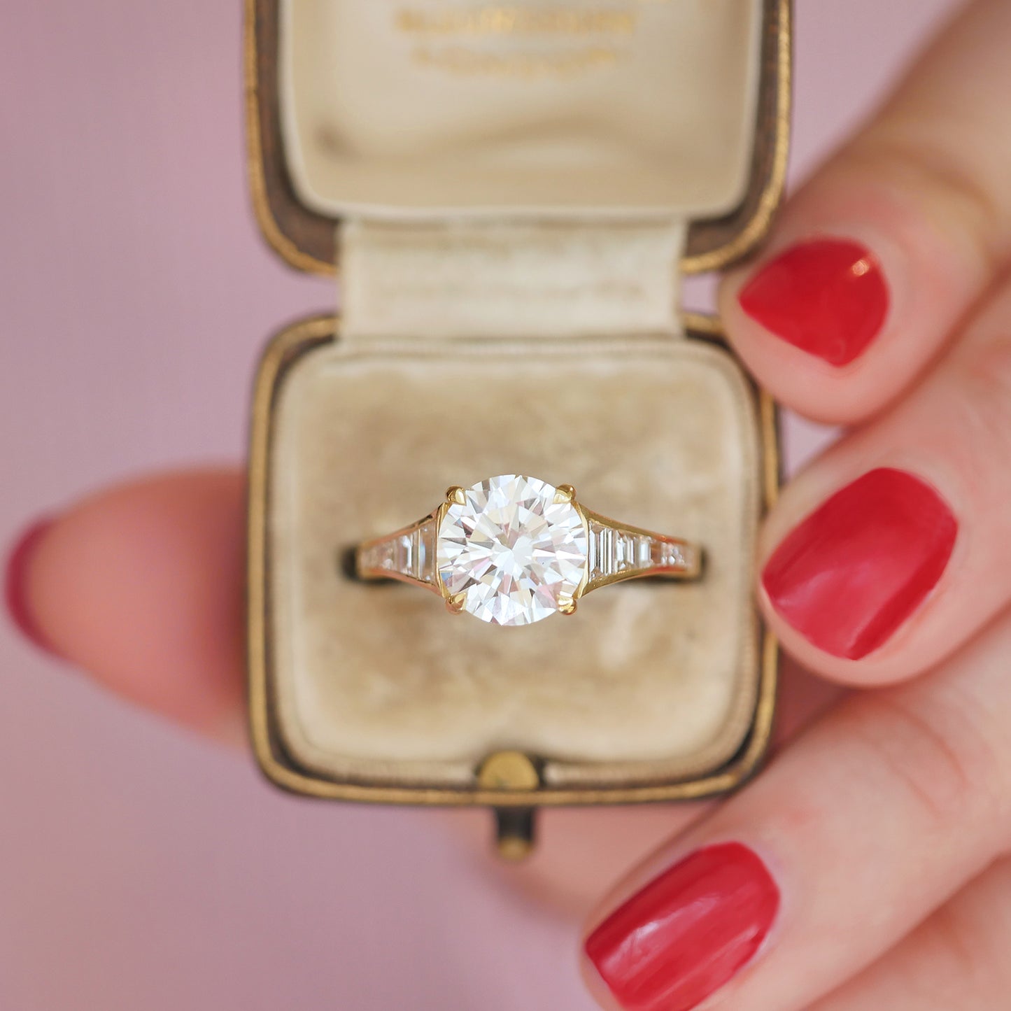 Soleil Diamond Ring