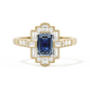 Rectangular Deco with 6x4 Emerald Cut