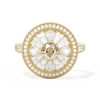 Pear & Baguette Round with Halo
