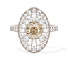 Oval Ballerina Round Center 1.00 ctw.