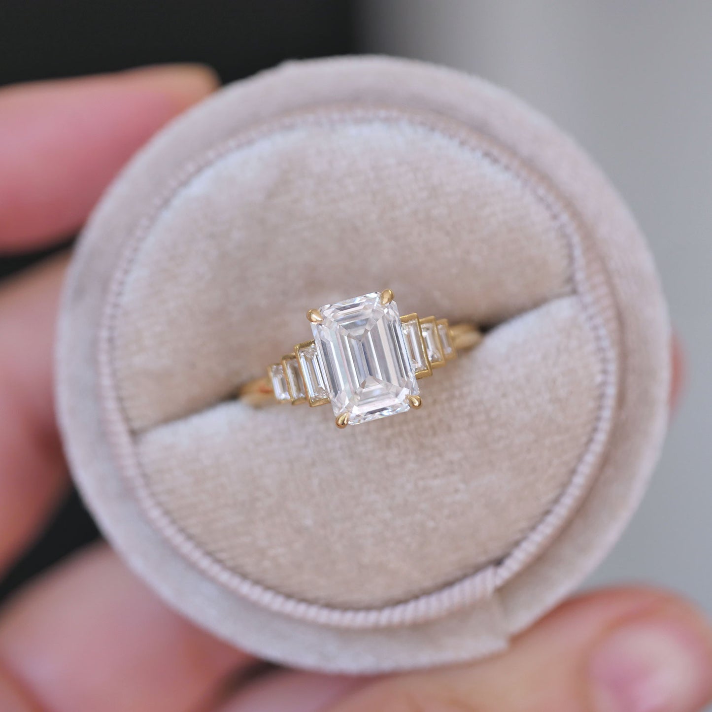 Mirror Diamond Ring