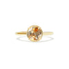 1.80 ctw Round Bi-Color Orange Yellow Montana Sapphire