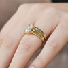 Nightbloom Antique Cushion Cut Diamond Ring