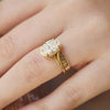 Nightbloom Wedding Band