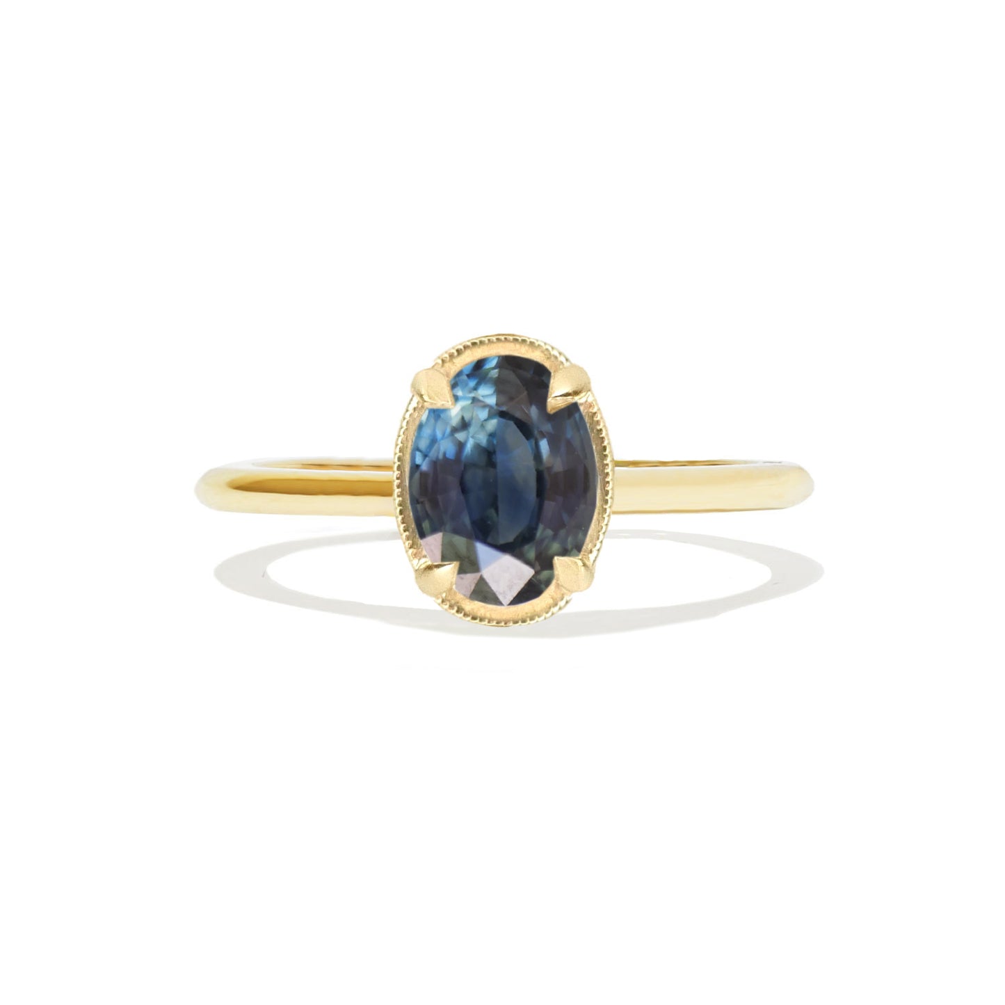 2.21 Oval Teal Sapphire