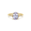 Oval Lilac Sapphire Wild Vine Ring