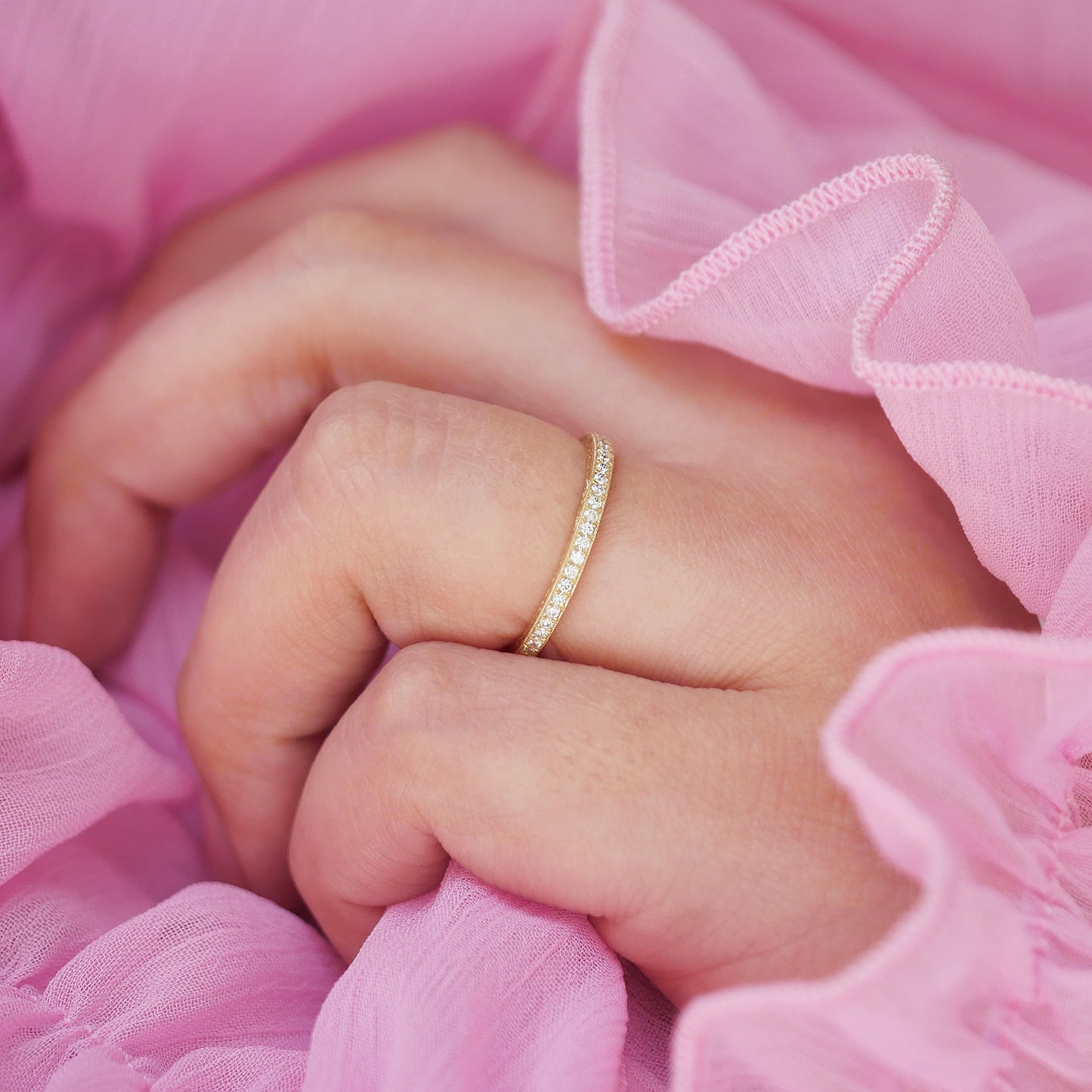 Starfall Wedding Band