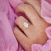 Starfall Oval Cut Diamond Ring