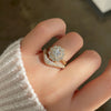 Cobblestone Diamond Mosaic Contour Band