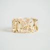 Custom Wide Oval Rose Cut Diamond Multi Shape Ring